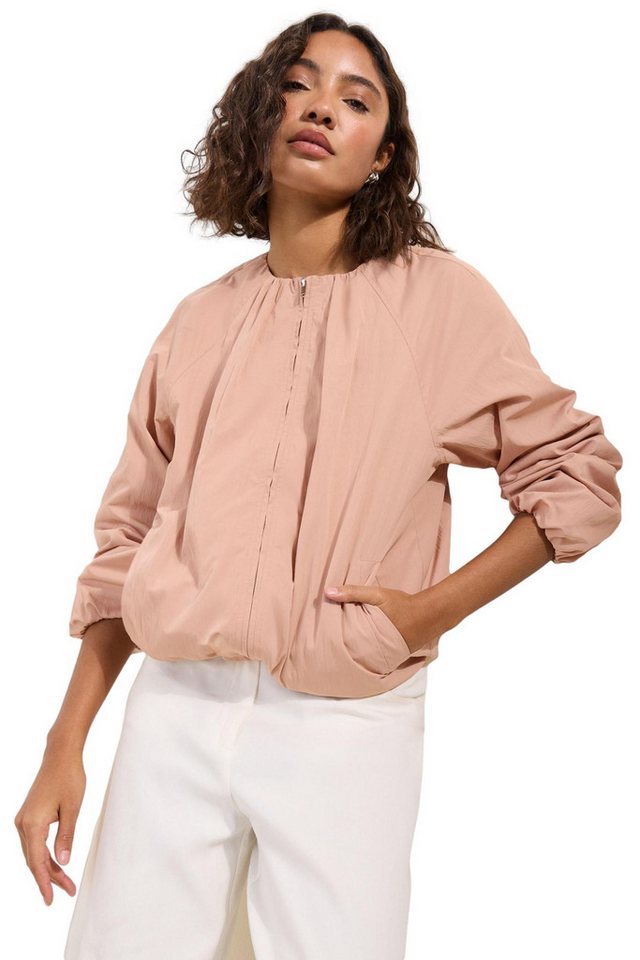 Friends Like These Blouson Friends Like These Jacke mit Ballonsaum (1-St)