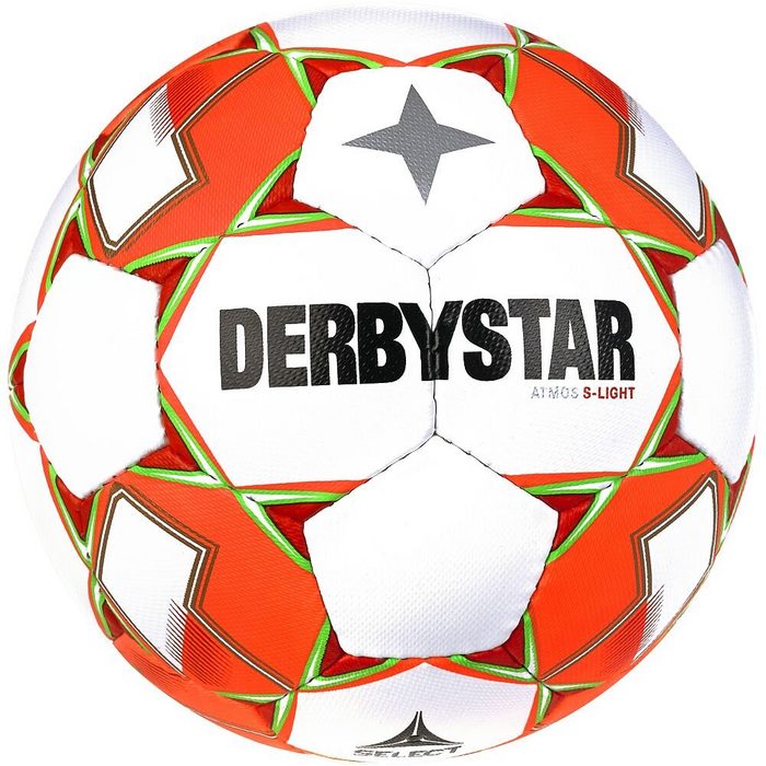 Derbystar Fußball Atmos S-Light AG Gute Spieleigenschaften Hightech-PU glänzend mit Struktur