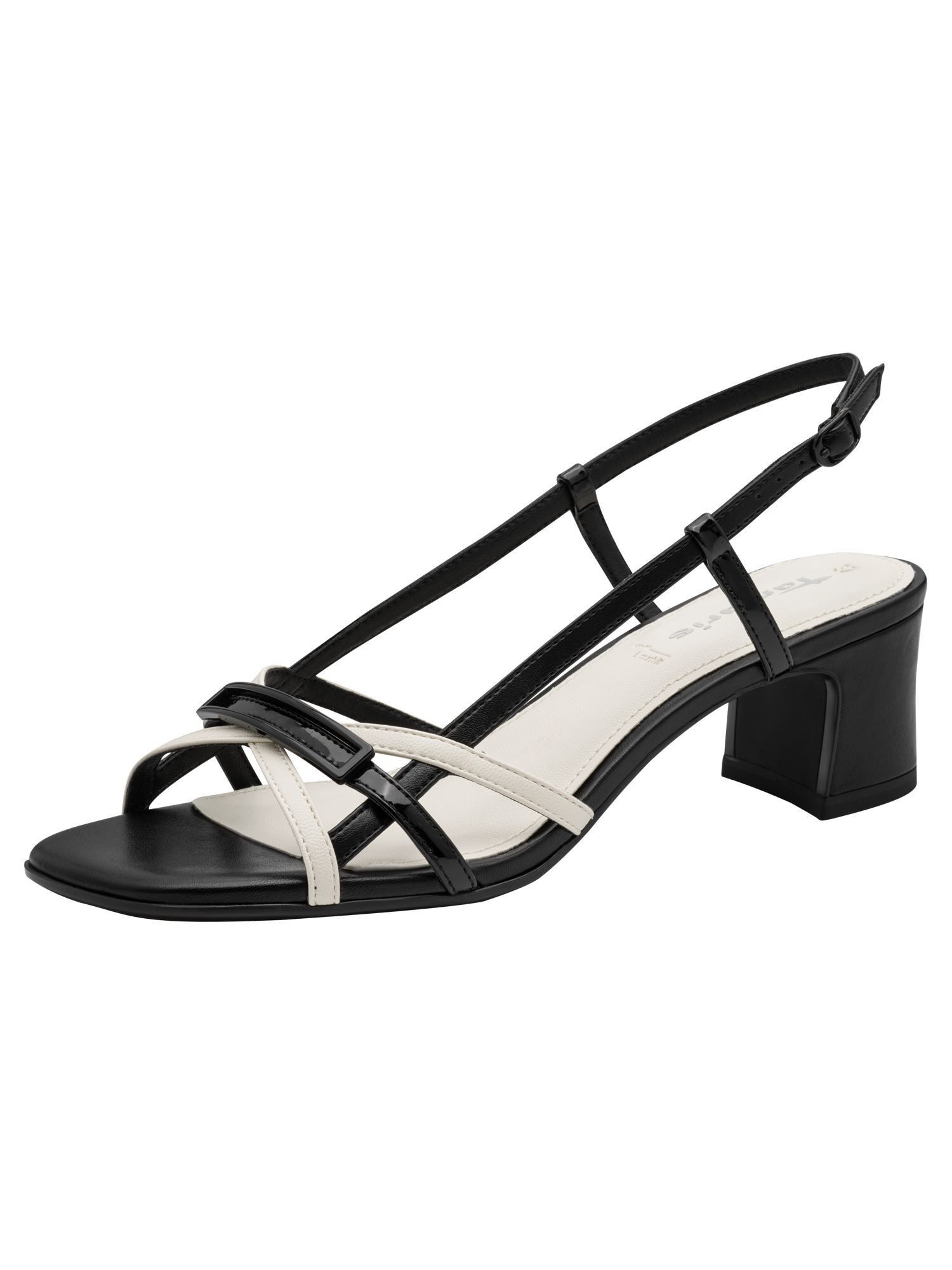 ANTIslide, TOUCH-IT, ANTIshokk mit Blockabsatz Sandalette