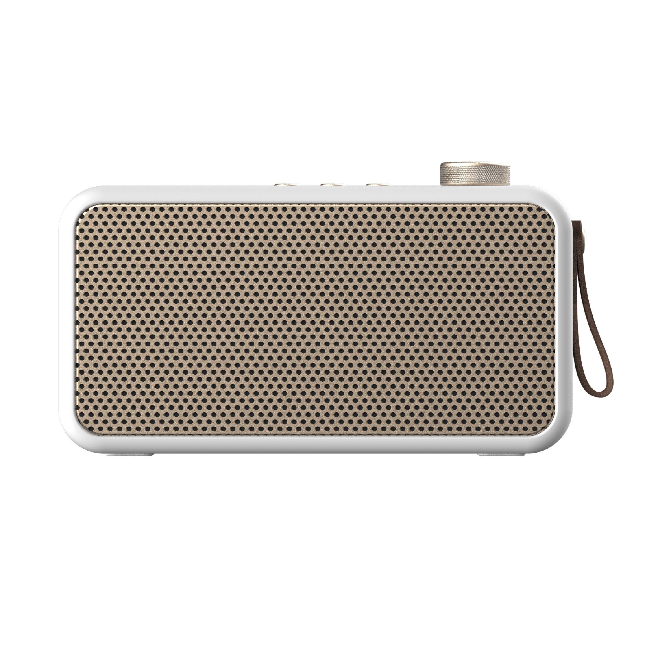 KREAFUNK aTUNE Bluetooth Radio Lautsprecher (aTUNE Bluetooth Radio) white