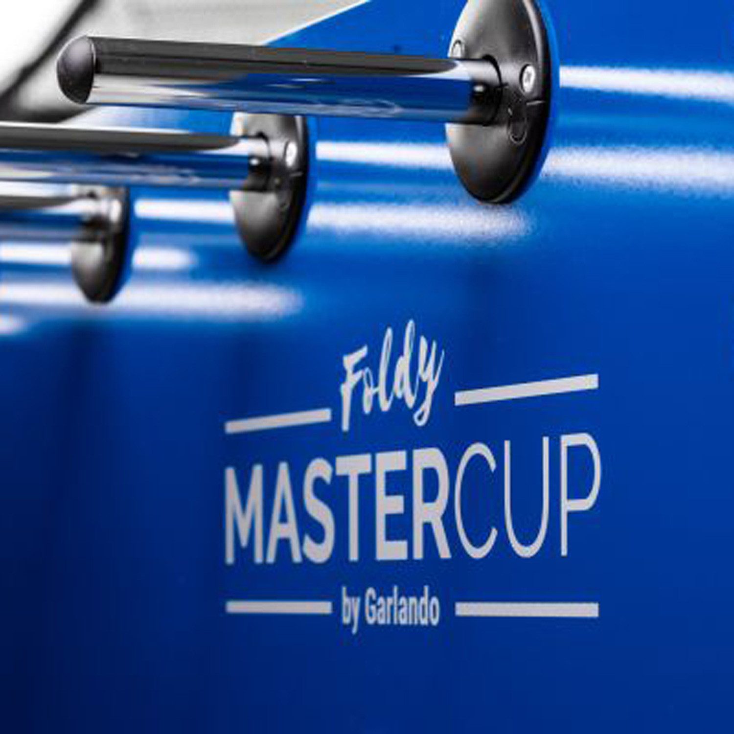 Garlando Tischfußballspiel Kickertisch "MasterCup Foldy", 144 x 125 x 88 cm (L x B/ inkl. Stangen)