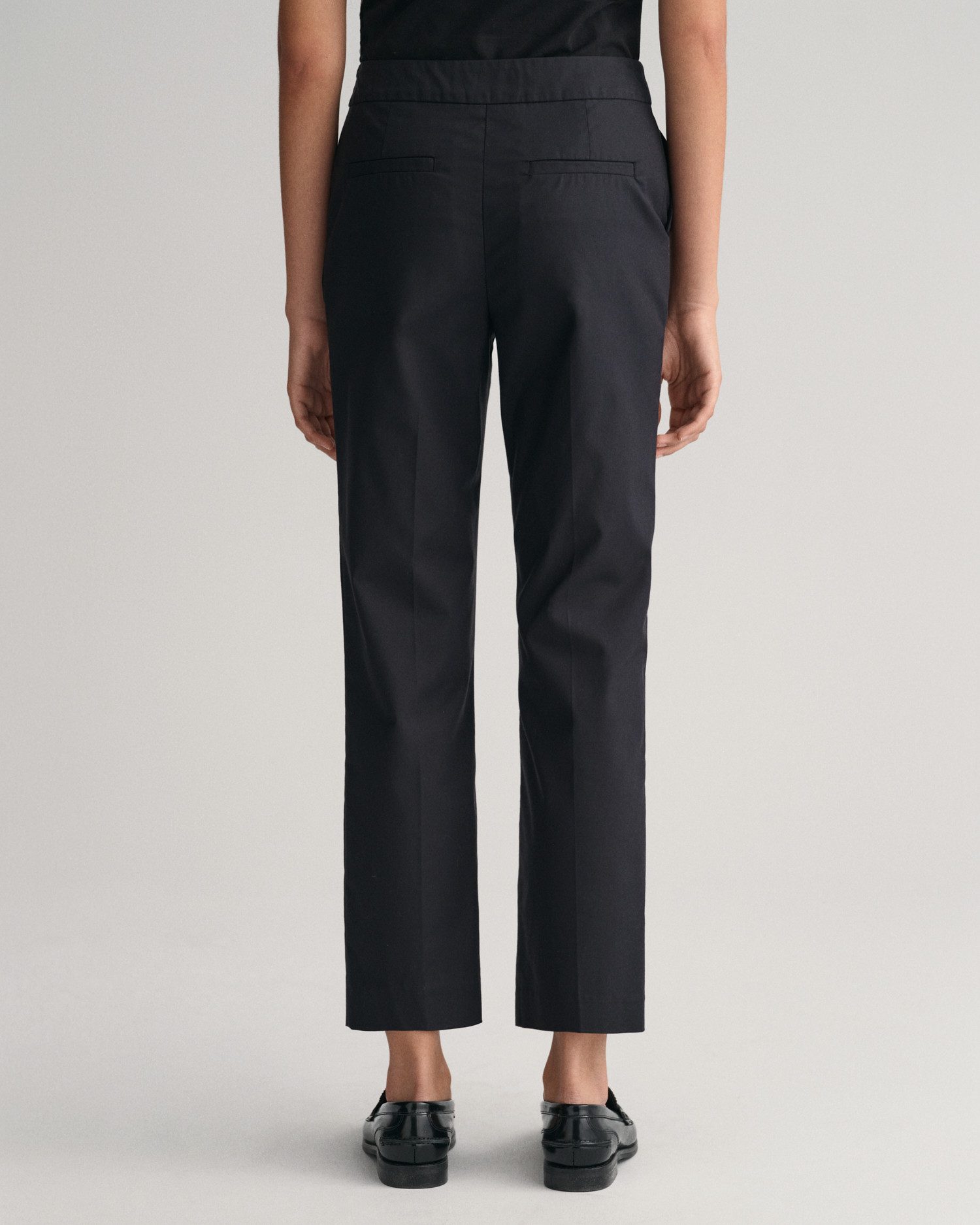 Gant Stoffhose SLIM SLACK mit Bügelfalten an Vorder- und Rückseite