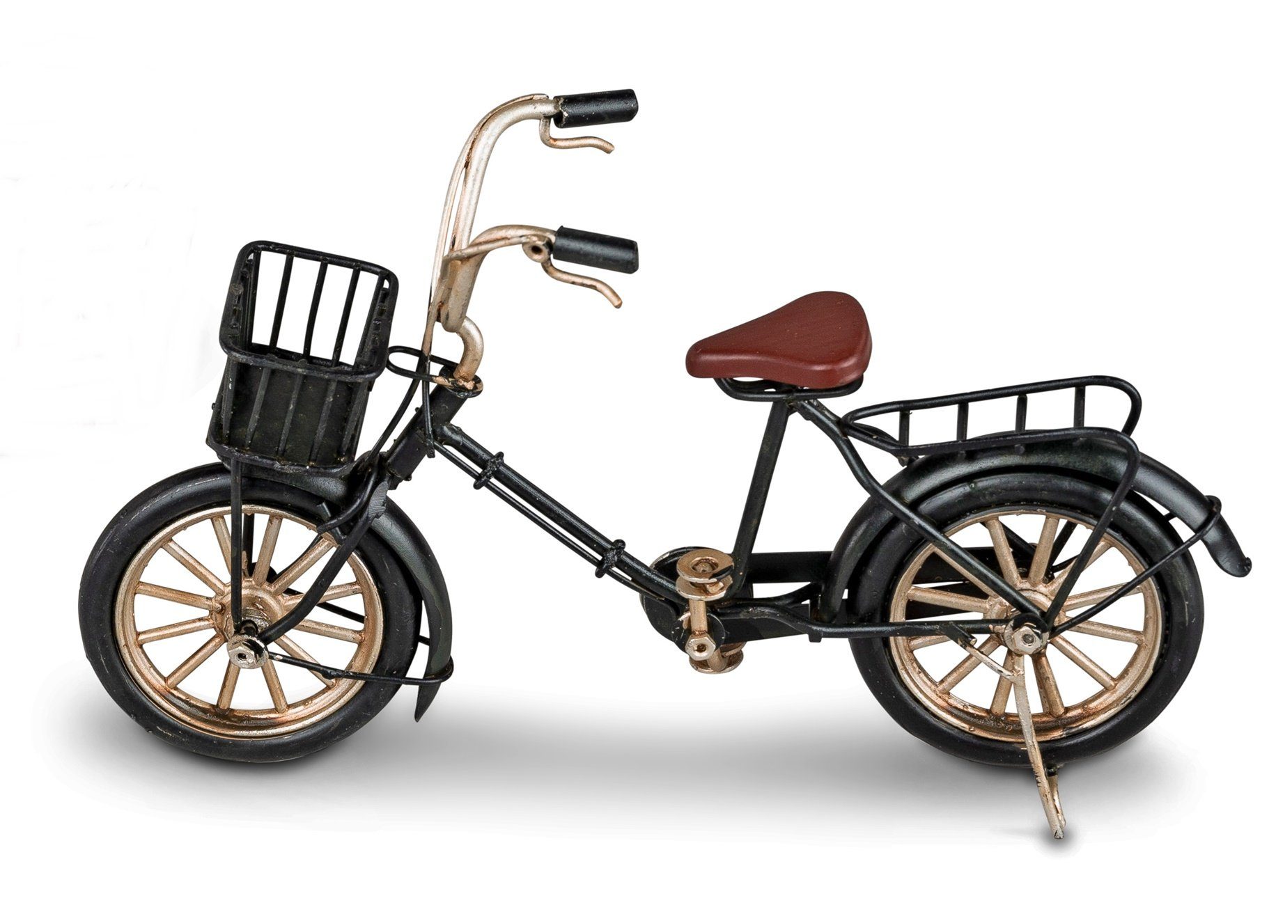 dekojohnson Dekofigur »Deko Fahrrad mit Korb Miniatur-Fahrrad 15x5x11cm«  online kaufen | OTTO