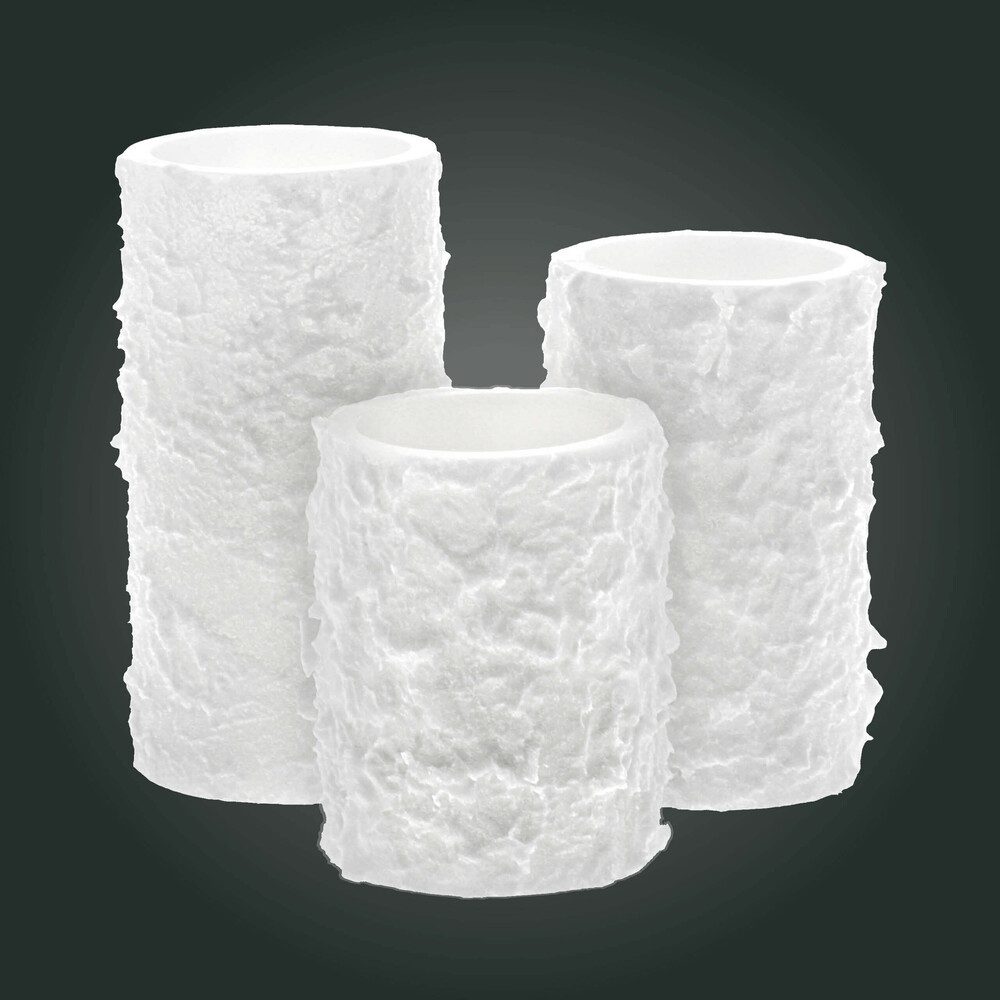 LED Universum LED-Kerze 3x "Elara" Echtwachs, Kerze, batteriebetrieben, IP2 günstig online kaufen