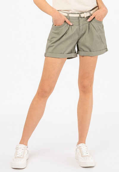 Urban Surface Chinoshorts Shorts mit Gürtel