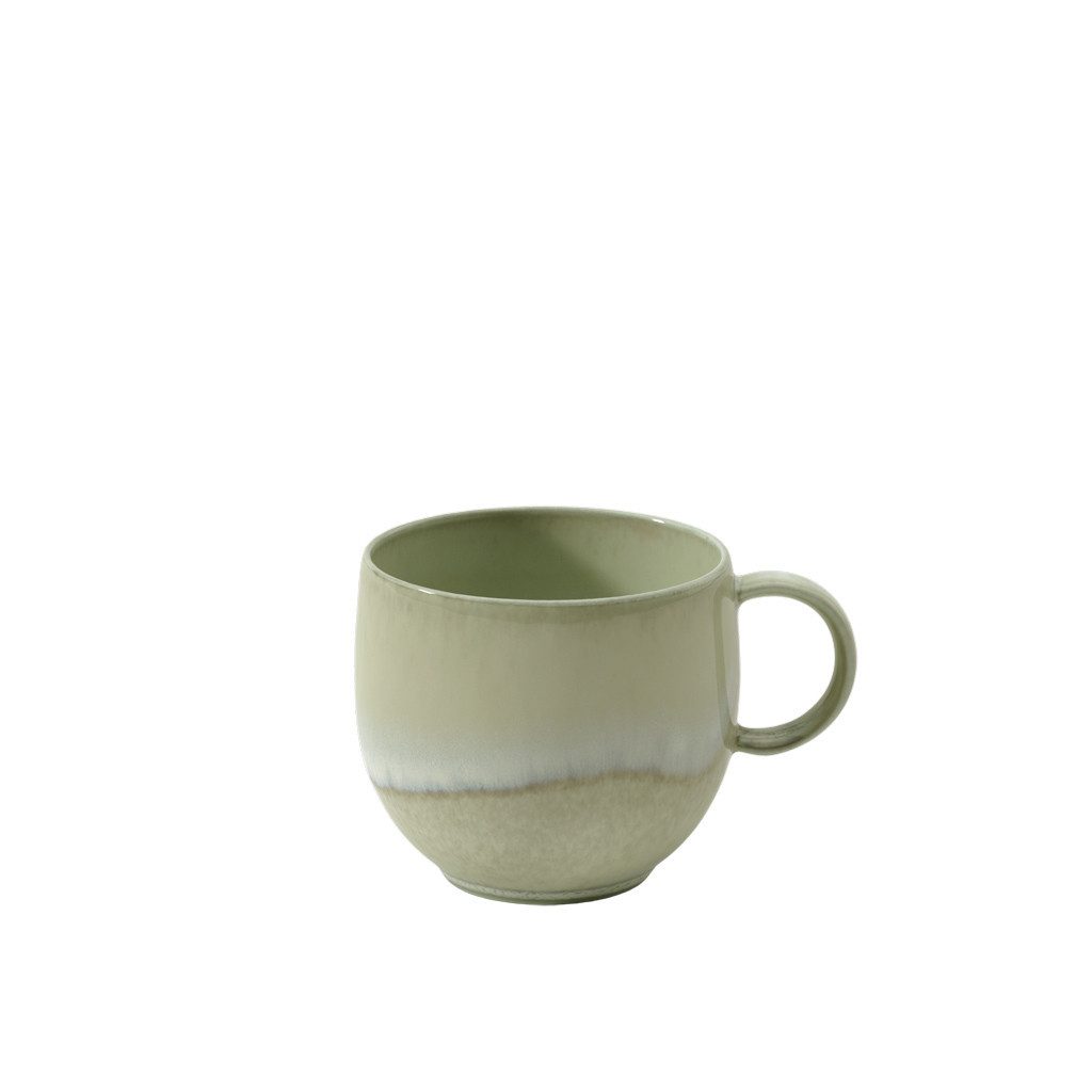 like. by Villeroy & Boch Tasse Perlemor Alga Becher mit Henkel 11,5x9x7,5cm, Porzellan