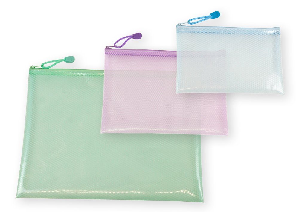 TimeTEX Dokumententasche Set Flexo-Utensilien-Taschen farbig, 3-tlg. günstig online kaufen