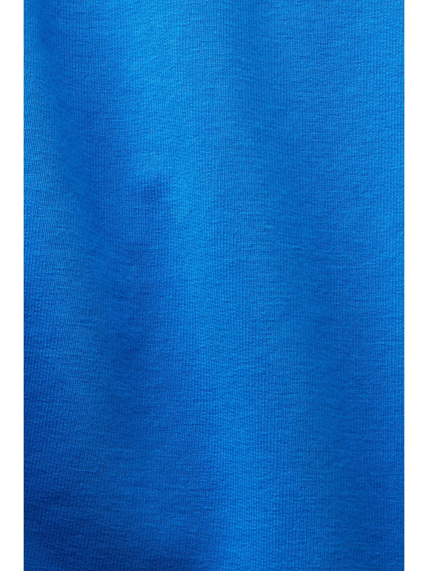 BRIGHT edc Sweatshorts BLUE aus (1-tlg) Esprit Shorts by Baumwolle