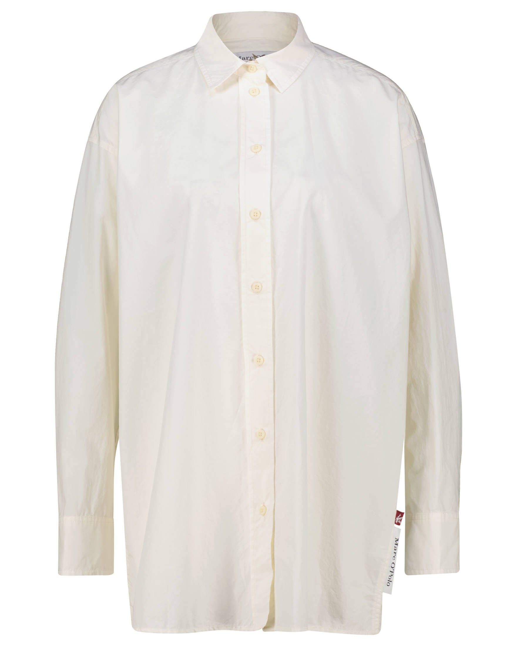 Marc O'Polo Klassische Bluse Damen Hemdbluse MOP X CHEVIGNON aus Bio-Baumwolle (1-tlg)