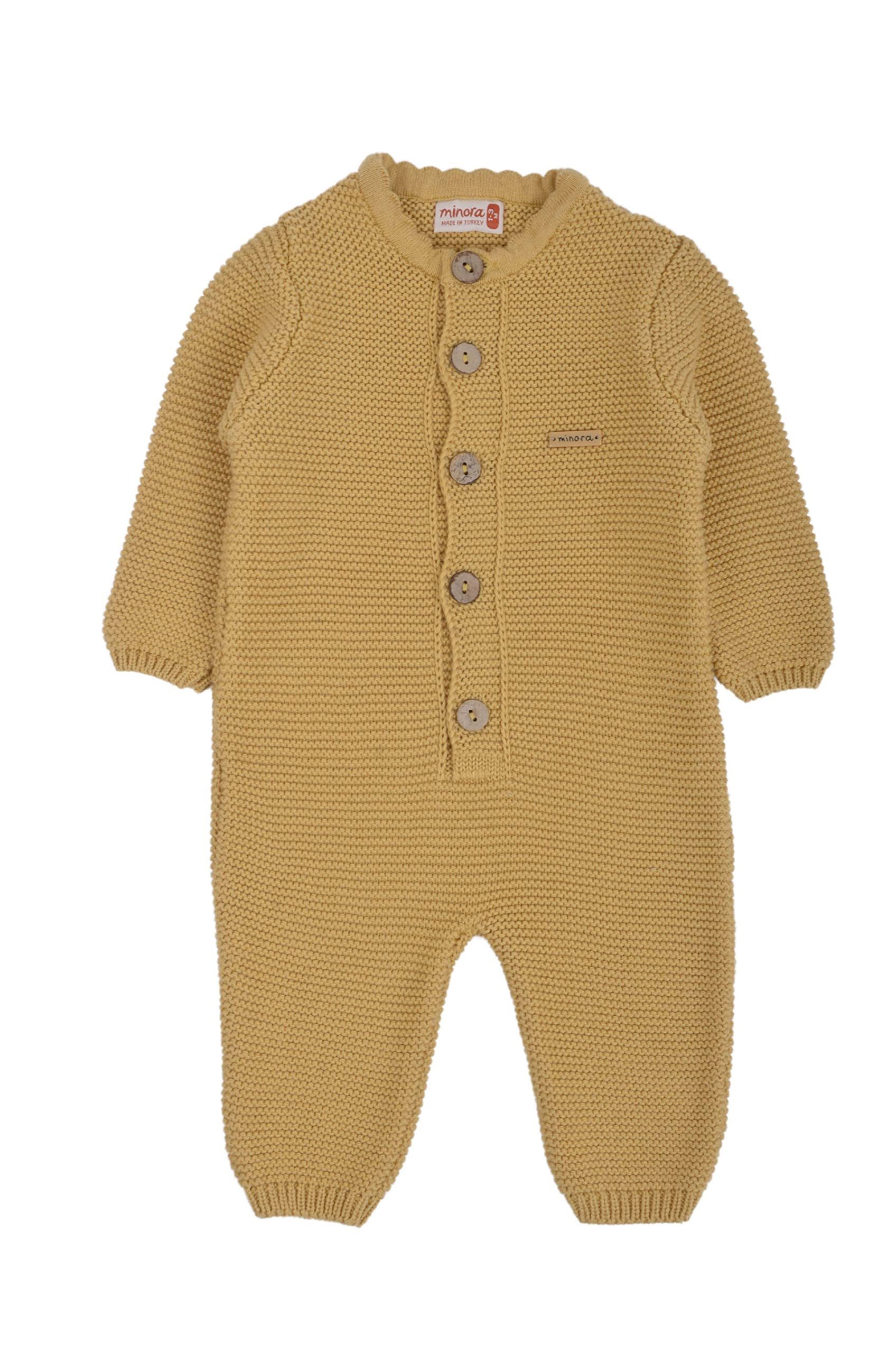 Minora Strickkleid Minora Gestrickter Unisex Strampler günstig online kaufen