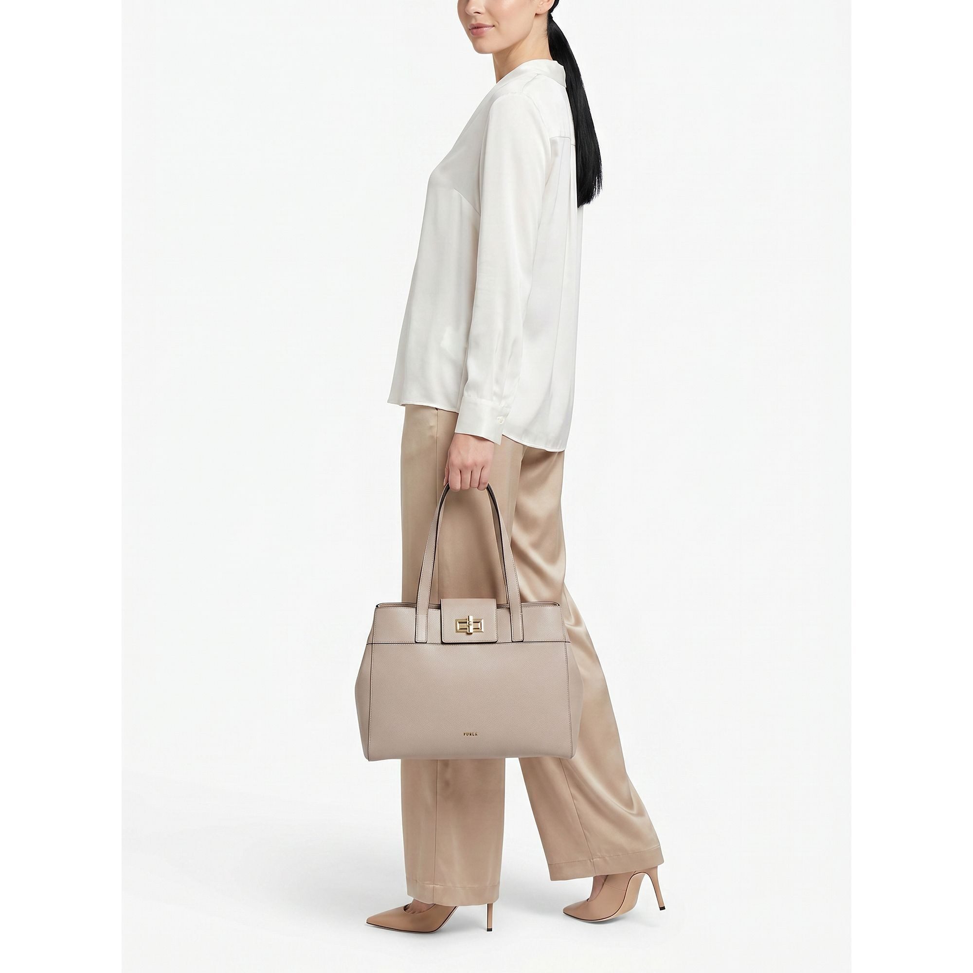 Furla Schultertasche Amelia, Leder