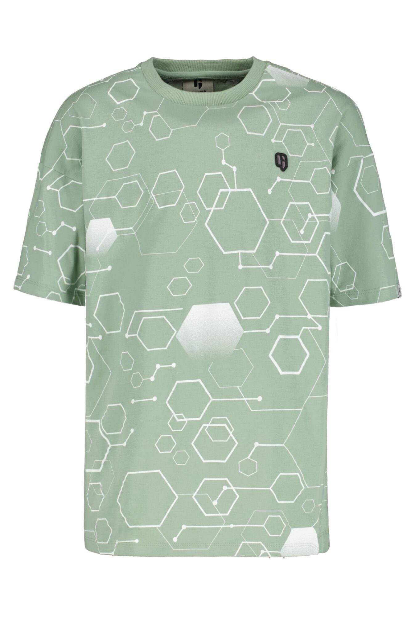 geometrischem mit Muster Garcia T-Shirt