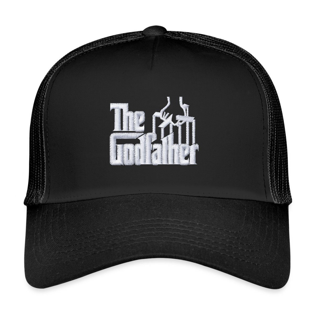 Trucker Cap Der Pate Offizielles Logo Als Stick-Design Trucker Cap