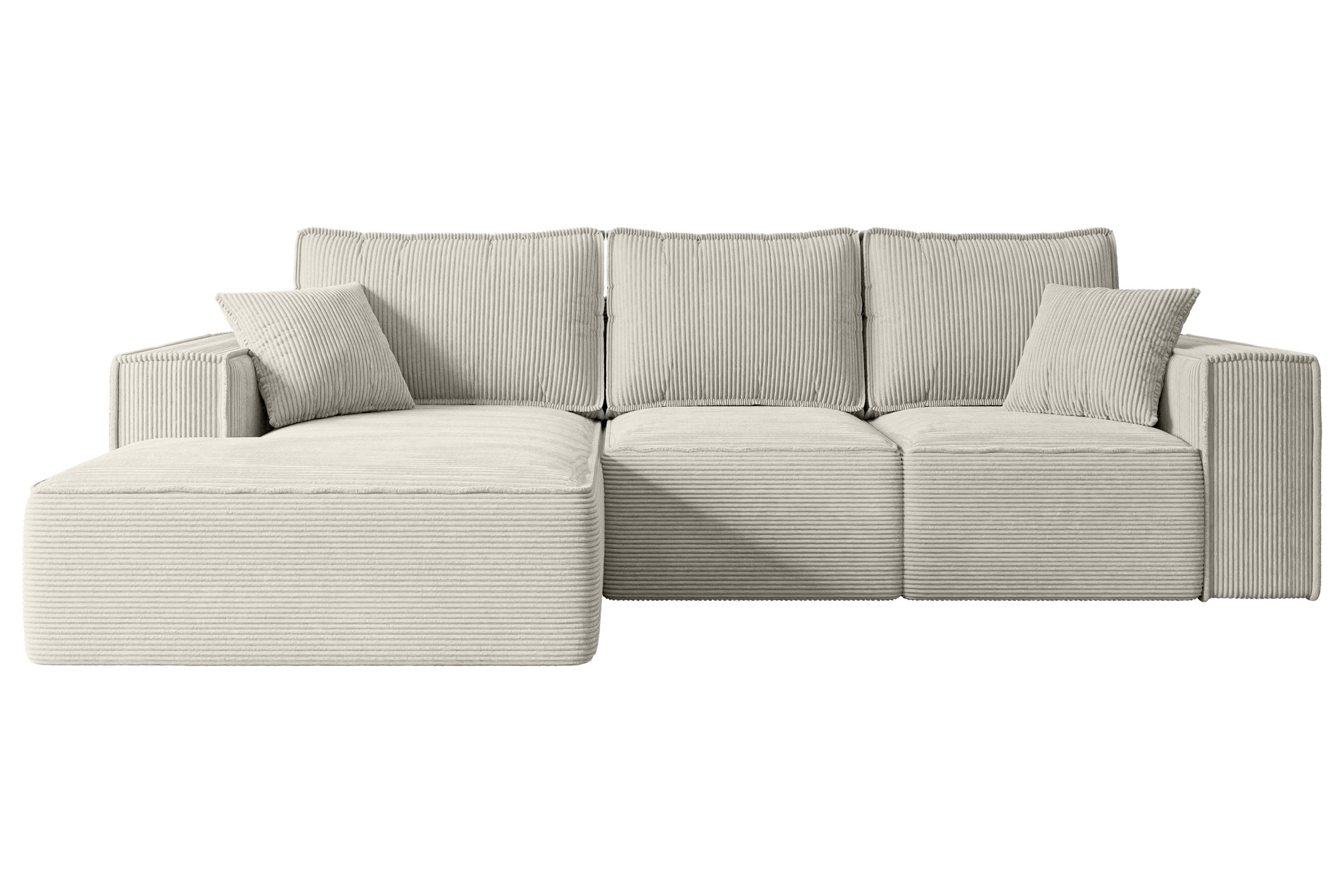 ALTDECOR Ecksofa SERRA-L-S, Couch mit Schlaffunktion, günstig online kaufen