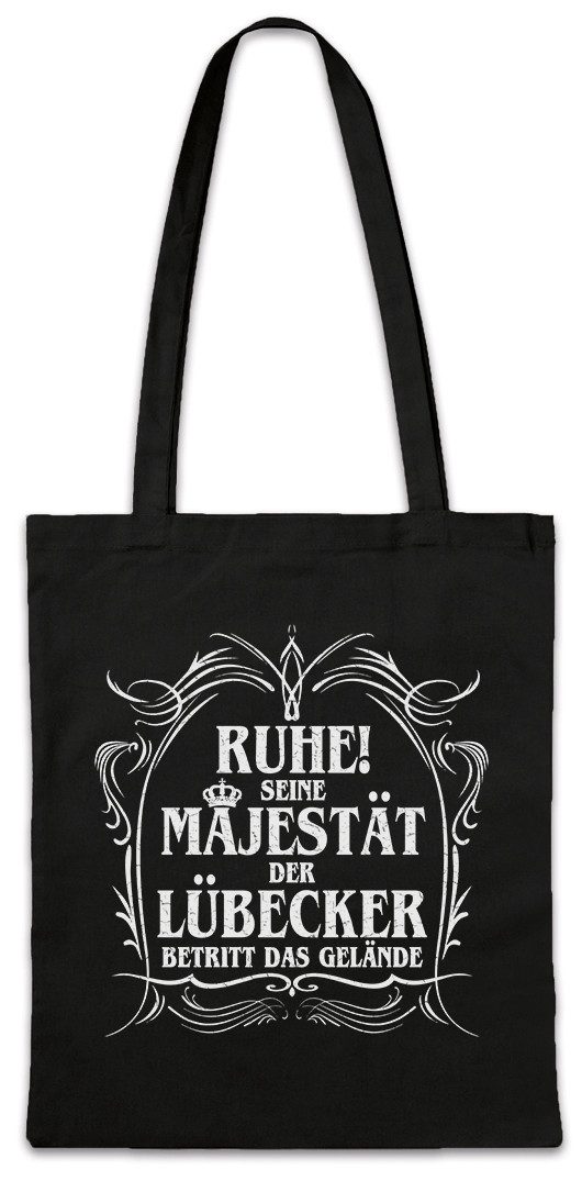 Beuteltasche Seine Majestät Der Lübecker Stofftasche Holstentor Travemünde Stadt