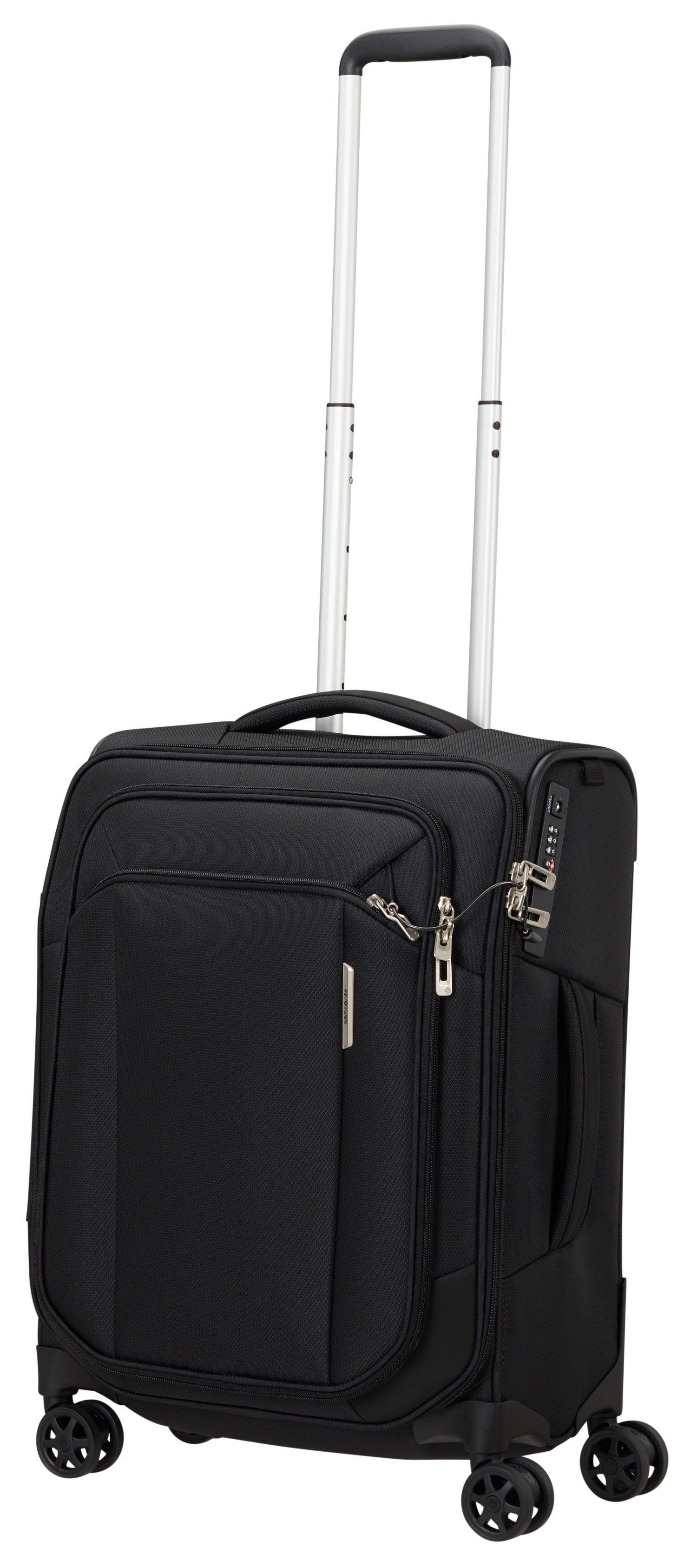 Samsonite Weichgepäck-Trolley RESPARK, verschiedene Größen und Farben, 4 Rollen, mit mehreren Tragegriffen, Innenmaterial aus Polyester