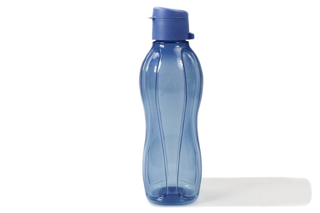 TUPPERWARE Trinkflasche Tupperware EcoEasy Trinkflasche 500ml in blau