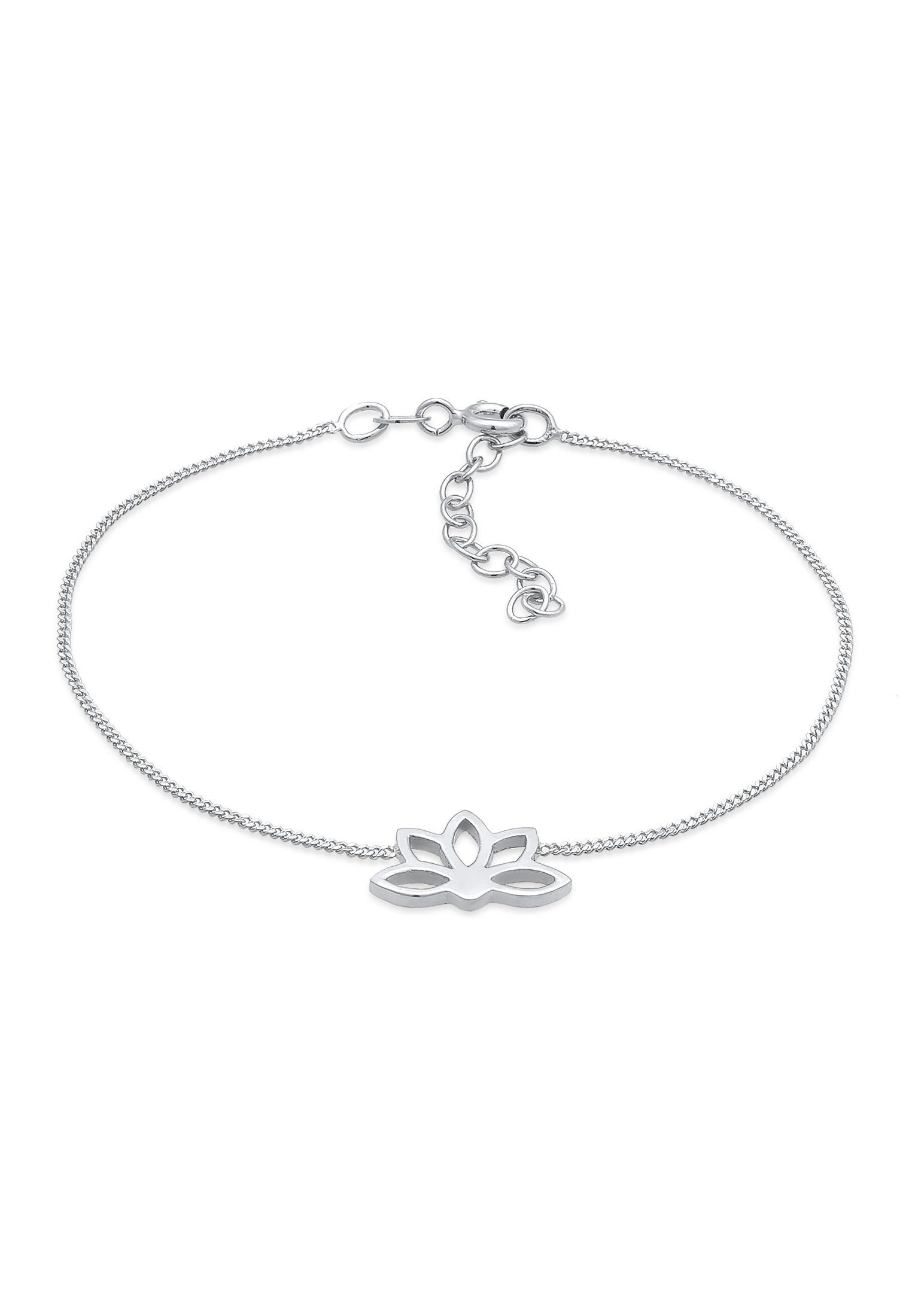 Spirituell Silber, Elli Lotusblume Lotusblume Blume Armband Yoga 925