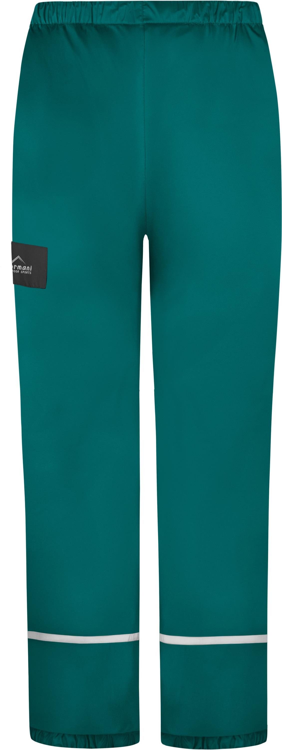 normani Regenhose Kinder Regenhose Shalalth Wasserdichte Winterhose Matschhose mit Reißverschlusstaschen – Bild 3 von 5
