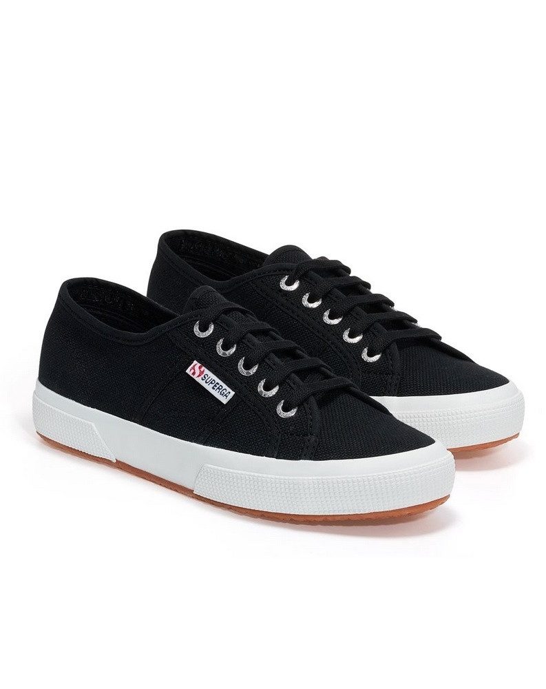 Superga Cotu Classic 2750 schwarz/weiss Damen Sneaker günstig online kaufen