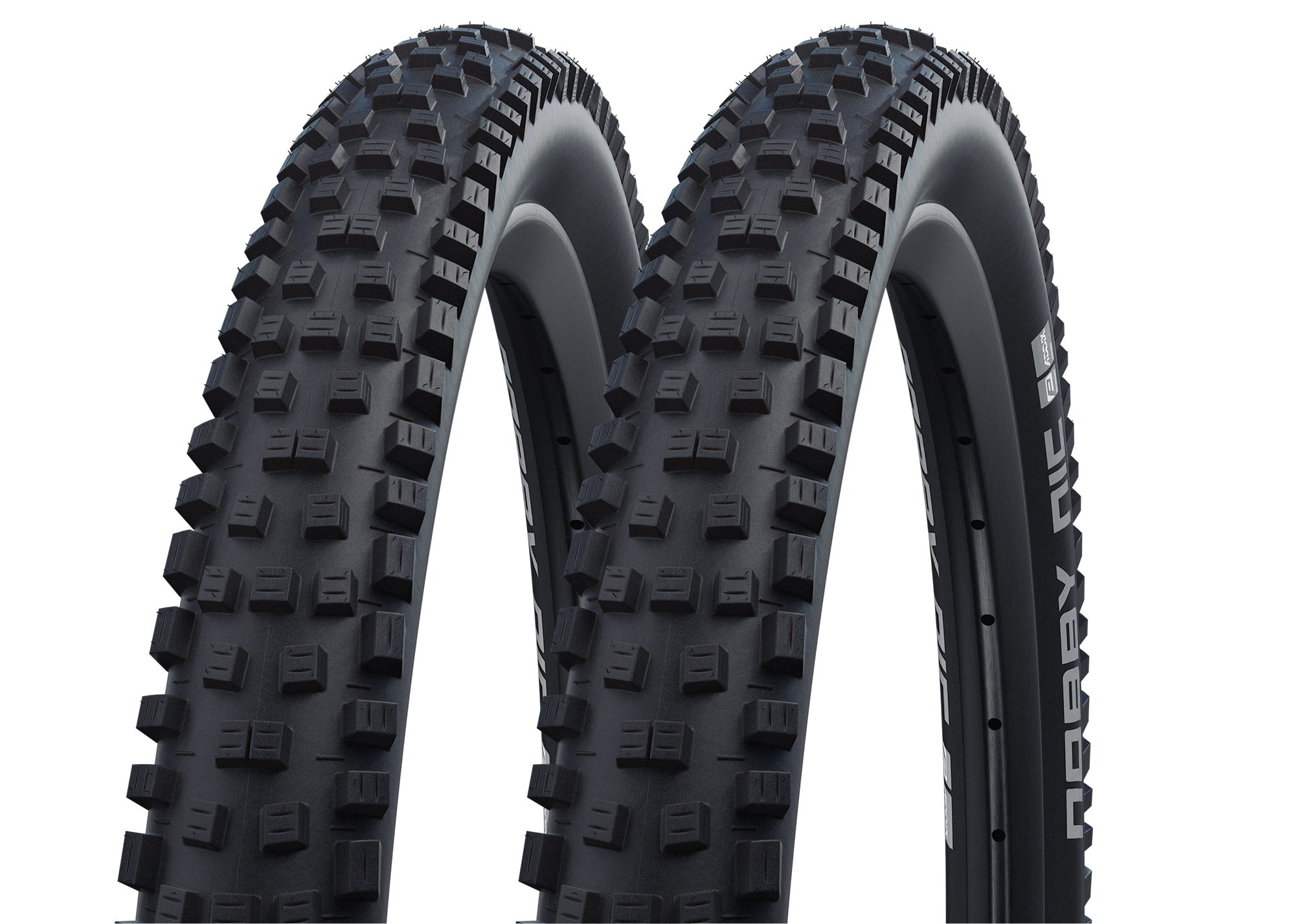 Schwalbe Fahrradreifen 2x Schwalbe Nobby Nic 57-622 Addix 29x2.25, (2-tlg), Drahtreifen