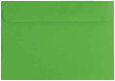 Stylex Schreibwaren Briefumschlag 100 farbige Briefumschläge / Din C6 / Farbe: grün