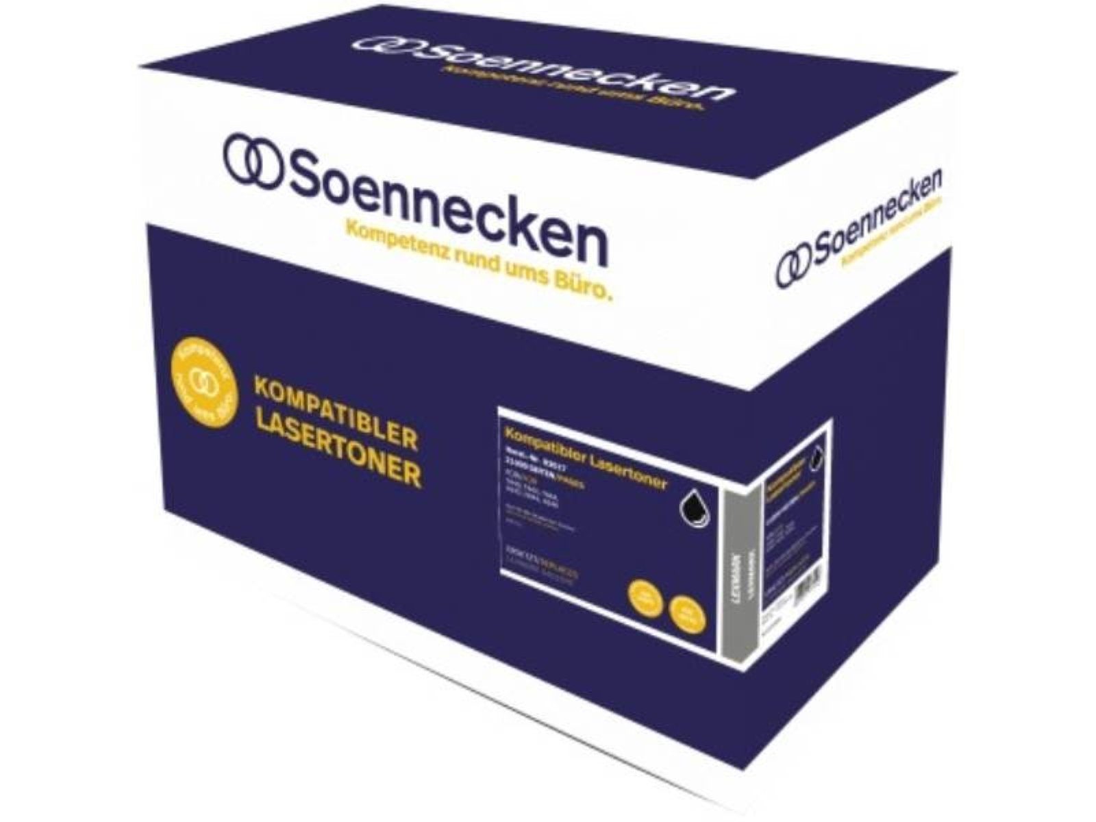 Soennecken Tonerkartusche SOENNECKEN 83017 Soennecken Toner Lexmark 64016HE 83017 ca. 21.000 Sei