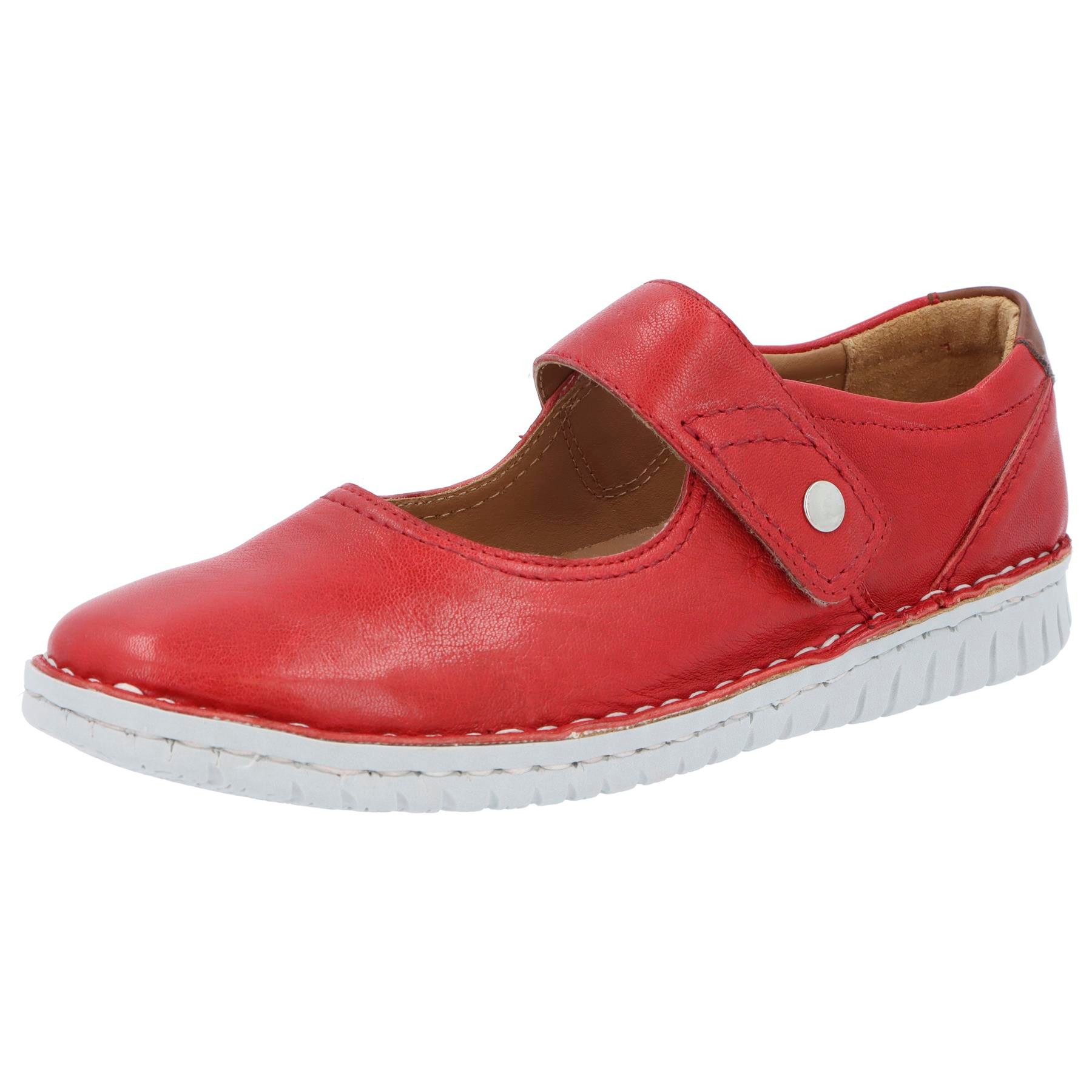 MARC Shoes MARC Erwachsene casual Alina Slipper Leder Klettschuh