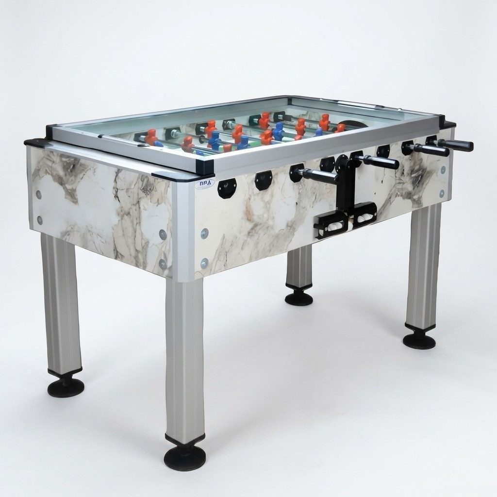 JVmoebel Kickertisch Hochwertiger Spielkicker mit robuster Bauweise für Fußballspaß (Tischkicker), Made in Europa