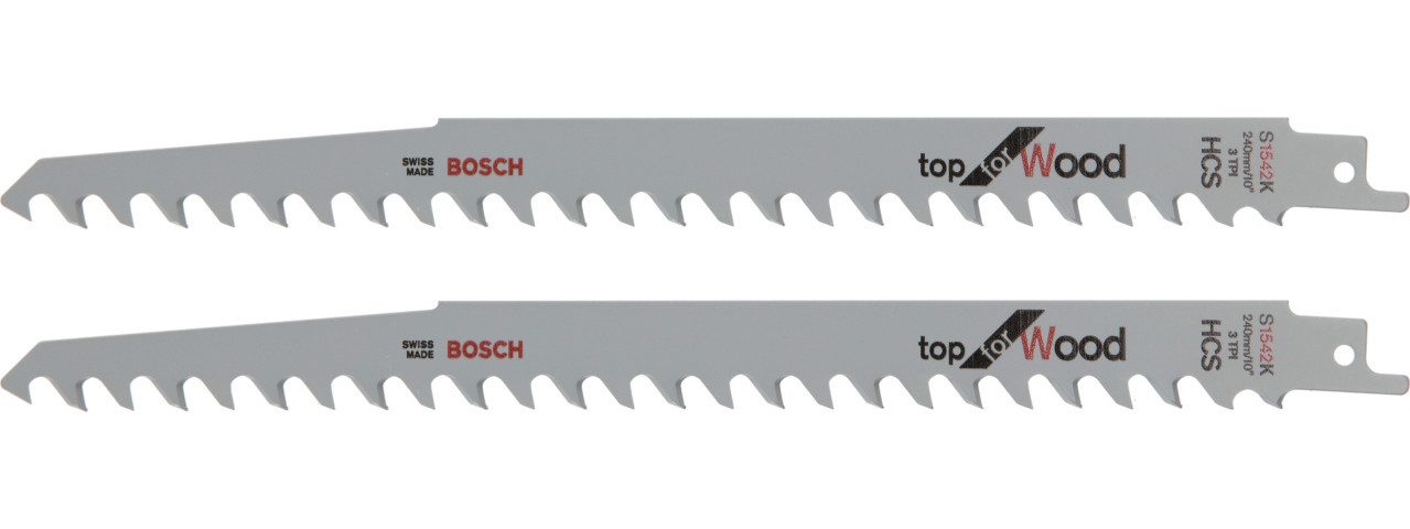 BOSCH Säbelsägeblatt Bosch HCS Säbelsägeblatt S 1542 KTop for Wood 2