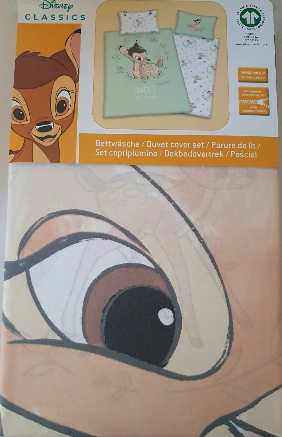 Herding Wendebettwäsche Disney Bambi - Wendebettwäsche