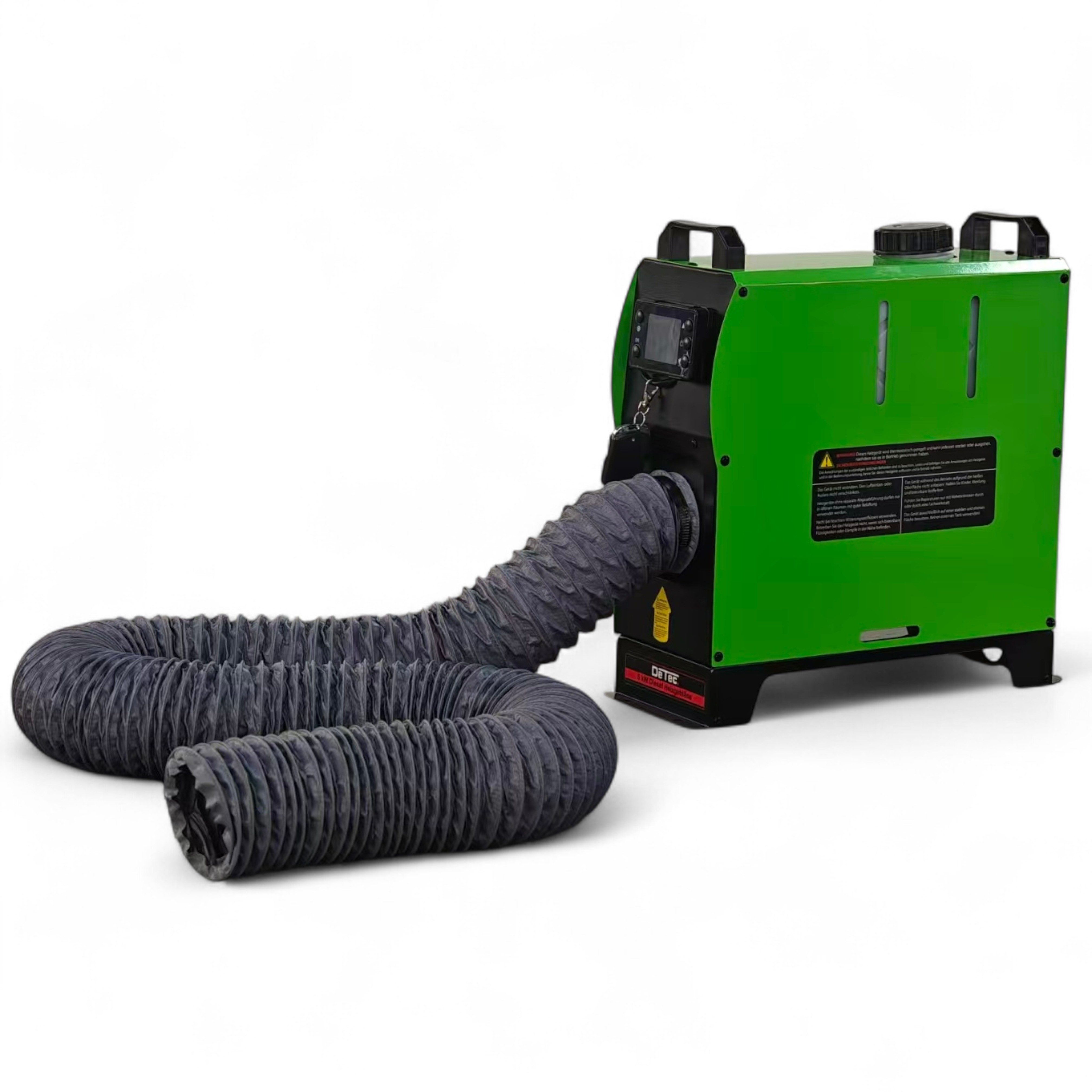 DeTec. Heizgerät Indirekte Dieselkanone 5kW Grün 12V&230V 5L inkl. 3m Warml günstig online kaufen