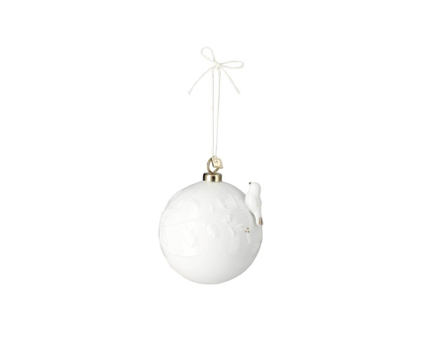 Räder Design Christbaumschmuck Christbaumkugel. Winterkugel - Vogel