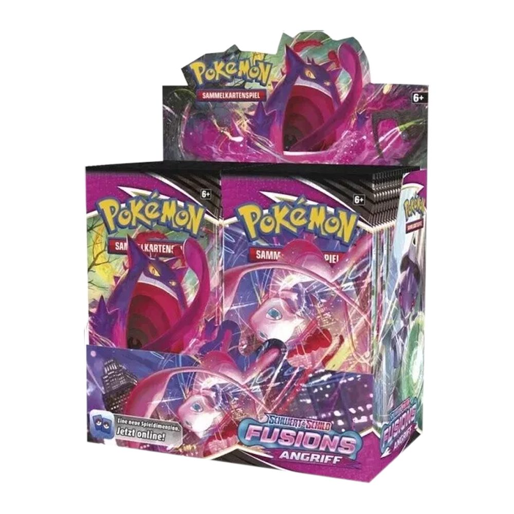The Pokémon Company Sammelkarte Pokemon Fusionsangriff Booster Display SWSH8 Deutsch
