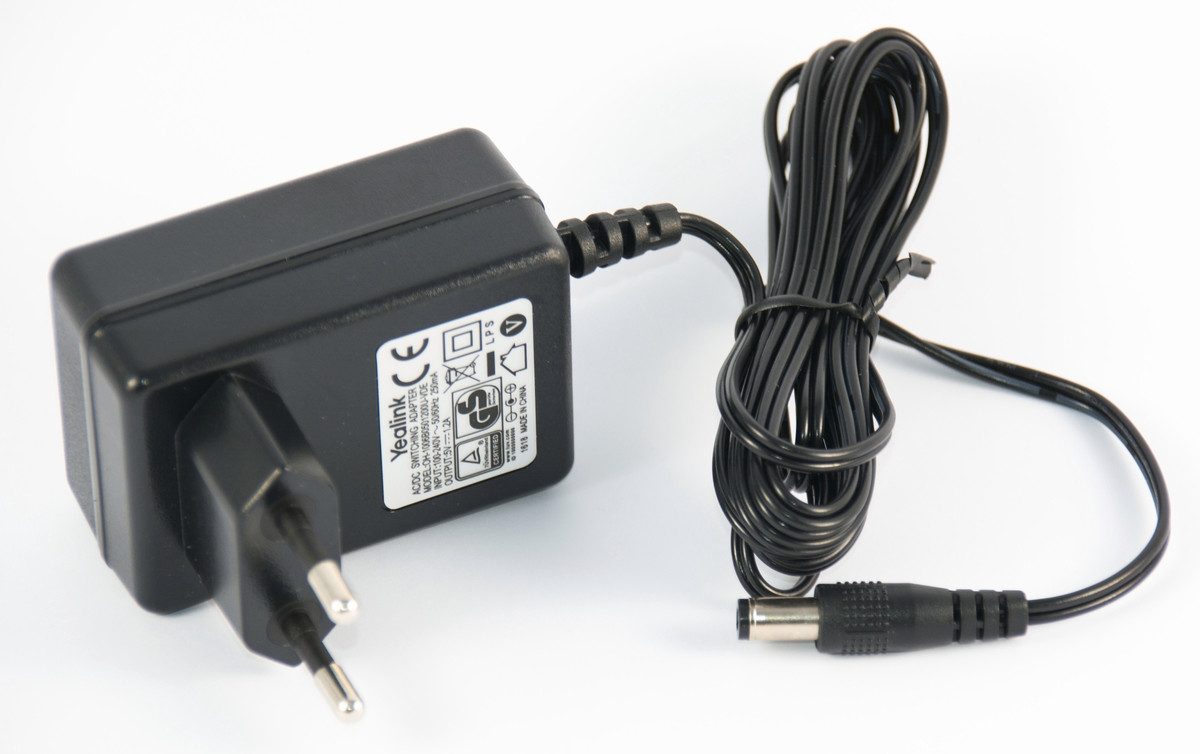 Wandhalterung Yealink Netzteil 5V, 1.2A
