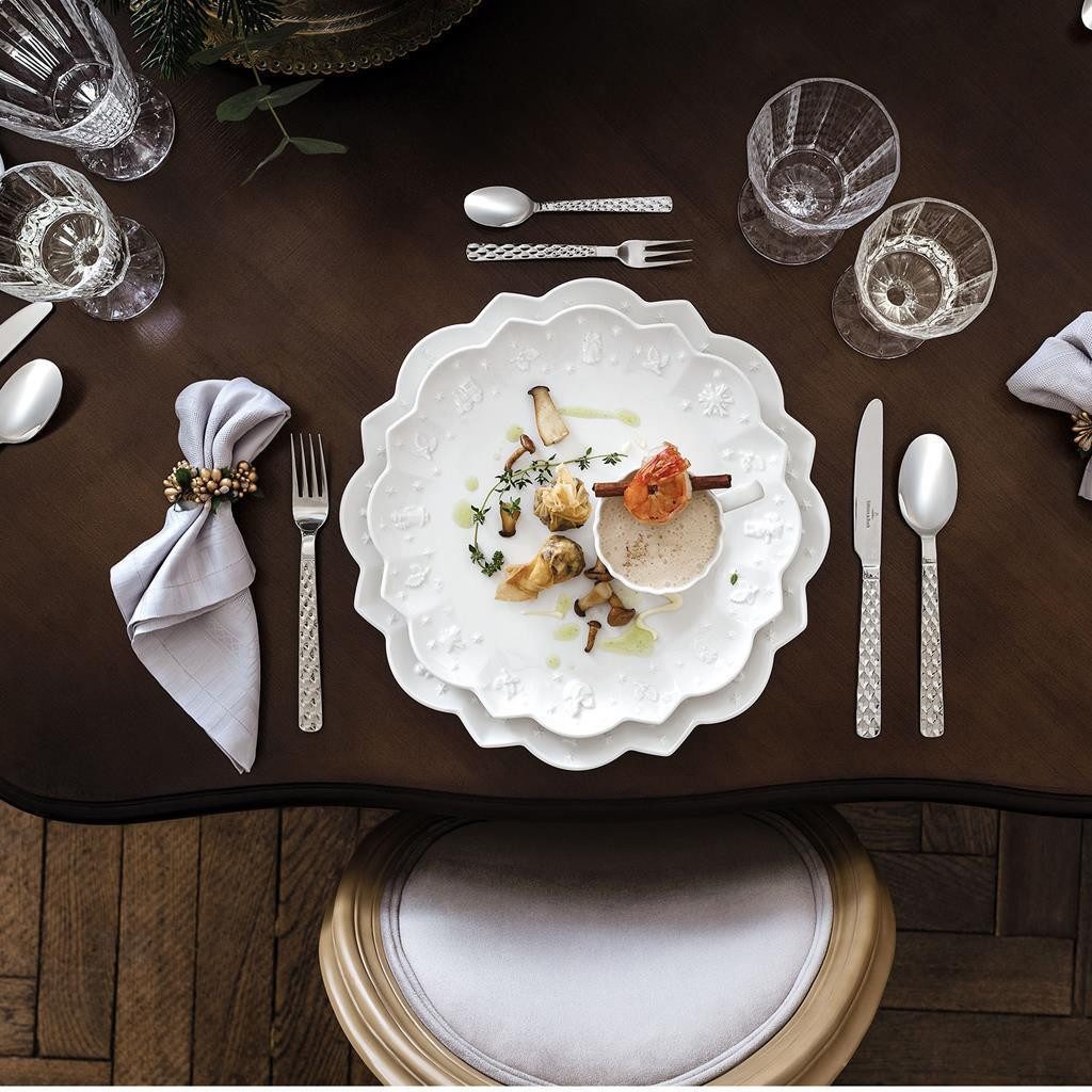 Villeroy & Boch Besteck-Set Boston Tafelbesteck 180er Set (180-tlg), Edelstahl, Spülmaschinenfest