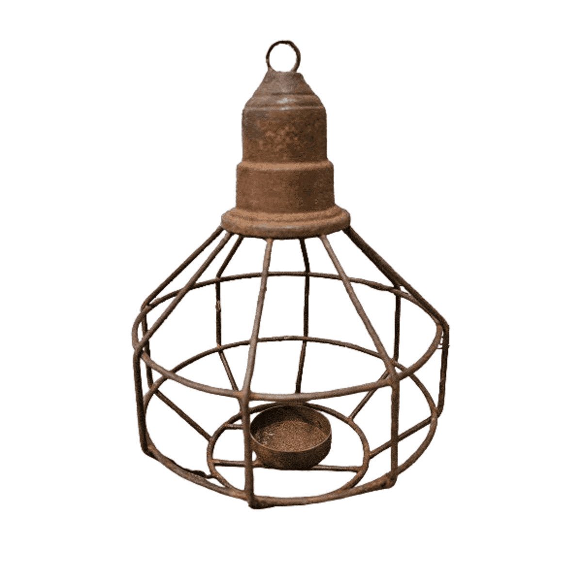 Swiet Home Kerzenhalter Kerzenhalter Lara 18 x 24cm Shabby Rustikal Edelrost aus Eisen Wiladu (1 St)