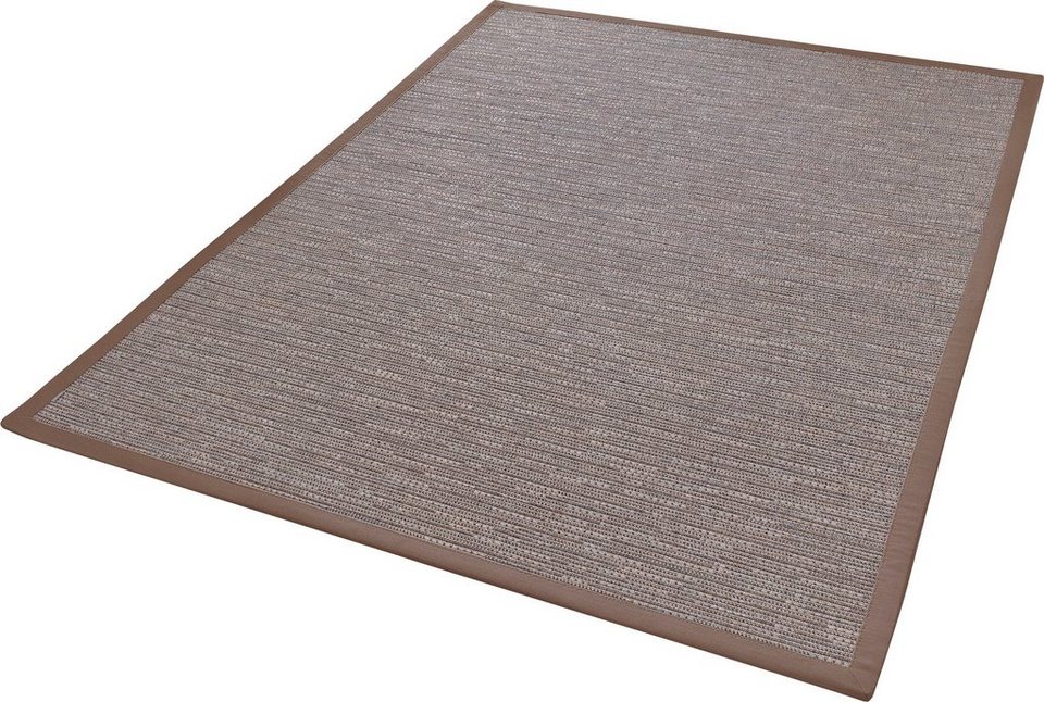 Teppich Naturino Effekt, Dekowe, rechteckig, Höhe: 8 mm, Flachgewebe, Sisal- Optik, mit Bordüre, In- und Outdoor geeignet