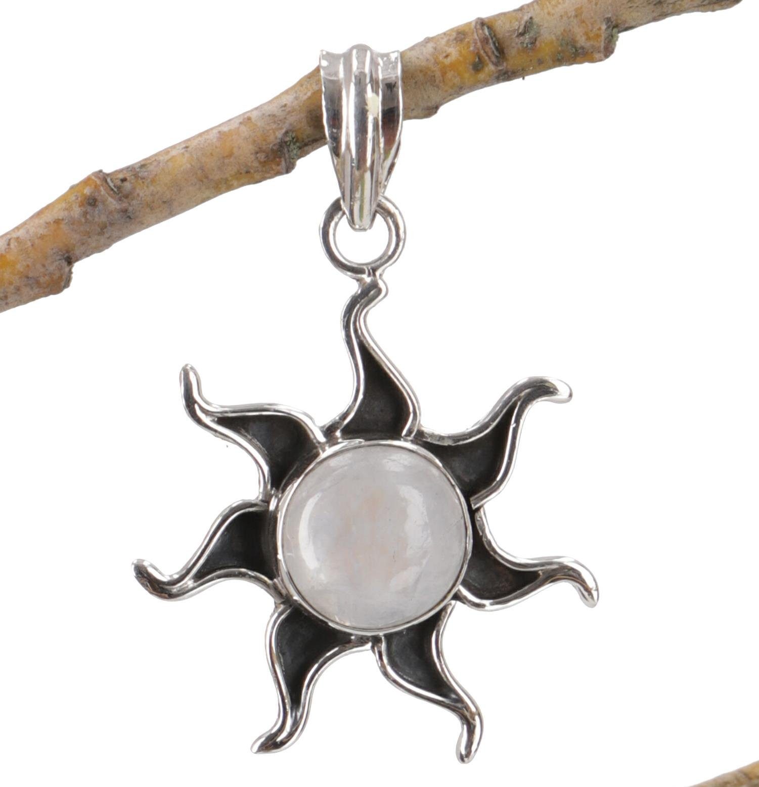 Guru-Shop Kettenanhänger Ethno Silberanhänger, mexikanischer..