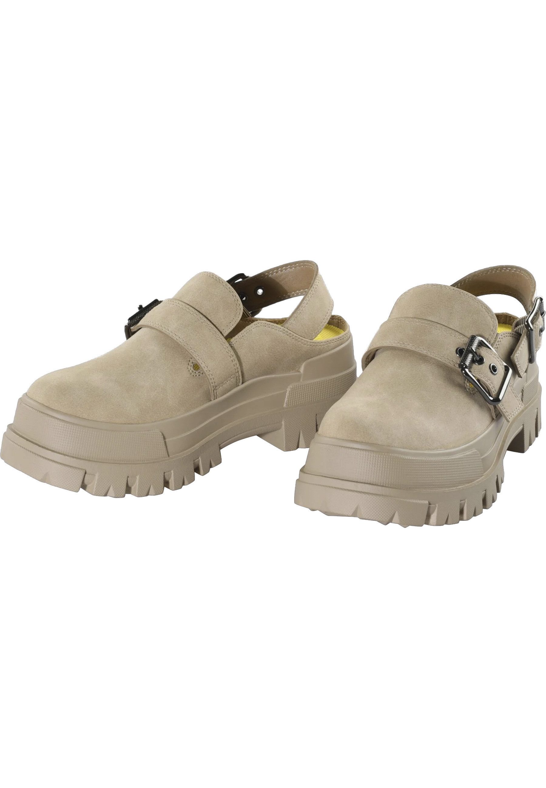 Buffalo Buffalo Damen Buffalo Aspha Clog Snd Vegan Nubuck Sandale