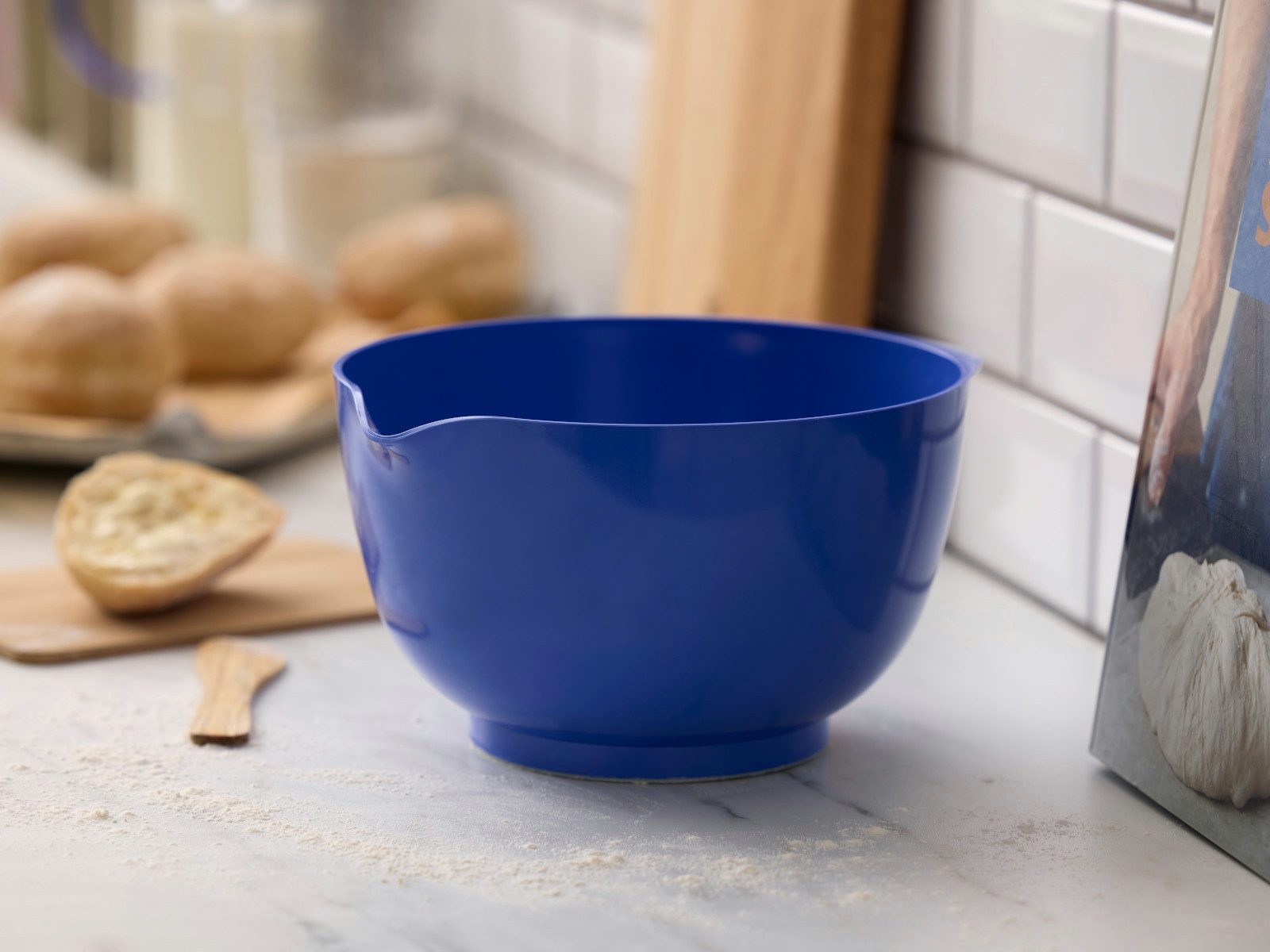 ROSTI Schüssel Margrethe Schüssel electric blue 3l, Kunststoff, (Schüsseln & Schalen)