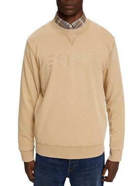 Esprit Sweatshirt Rundhals-Sweatshirt mit Logoprint (1-tlg)