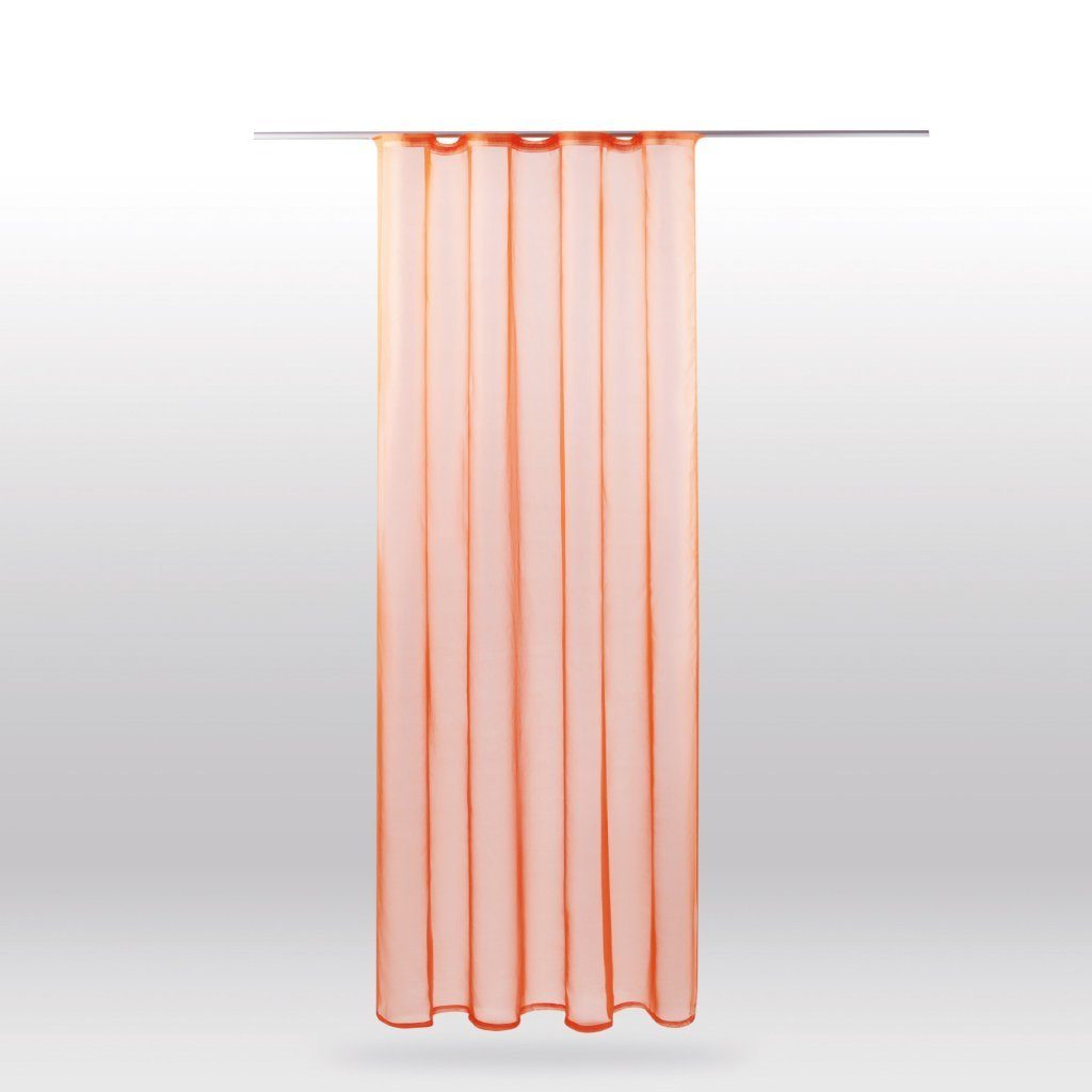 Bestlivings Gardine Noella (1 St), Kräuselband, transparent, Sichtschutz 140x245cm transparente Scheibengardine