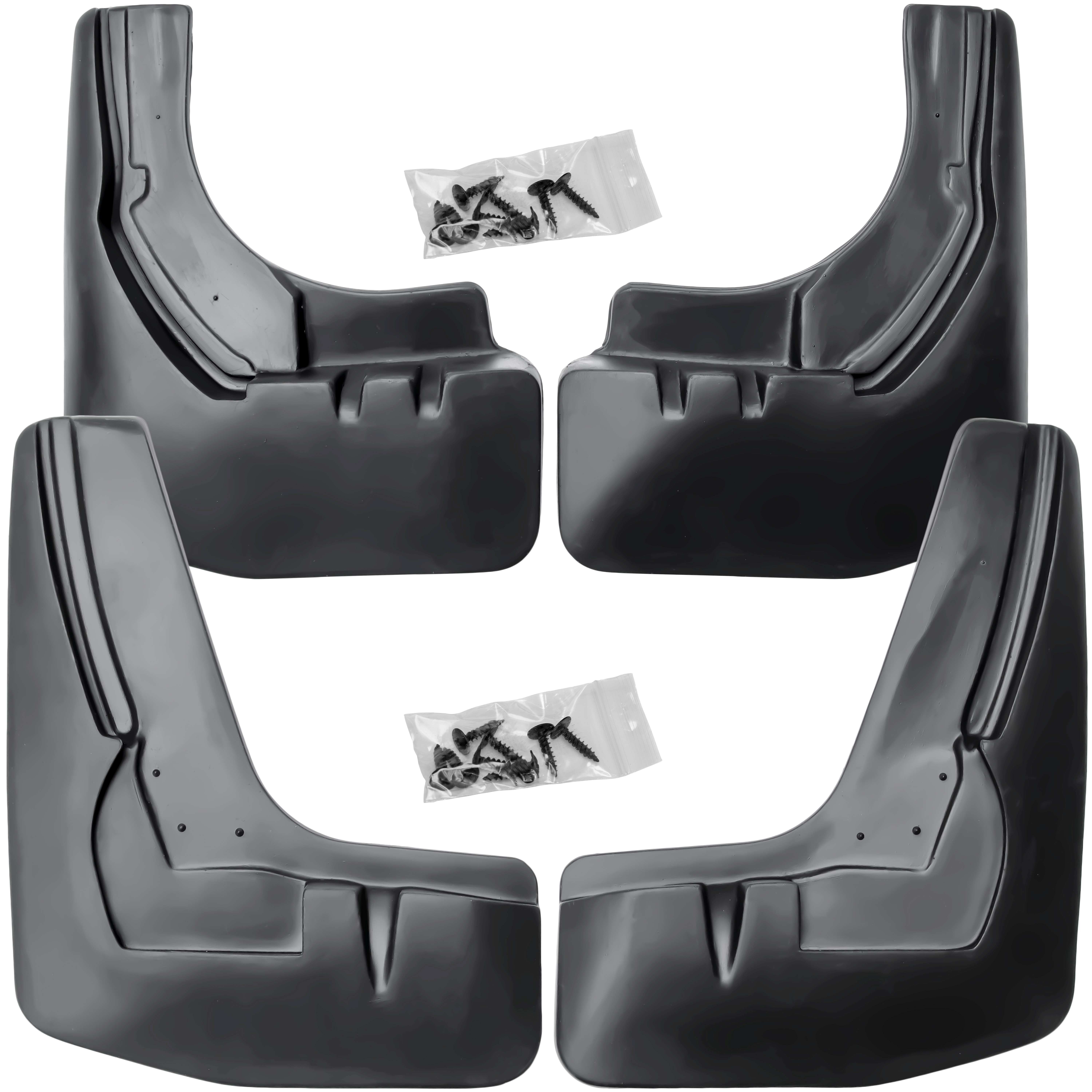 Kfz-Schmutzfänger Set vorne + hinten Mercedes-Benz GL, X166, AMG-Paket, BJ 2012-2015