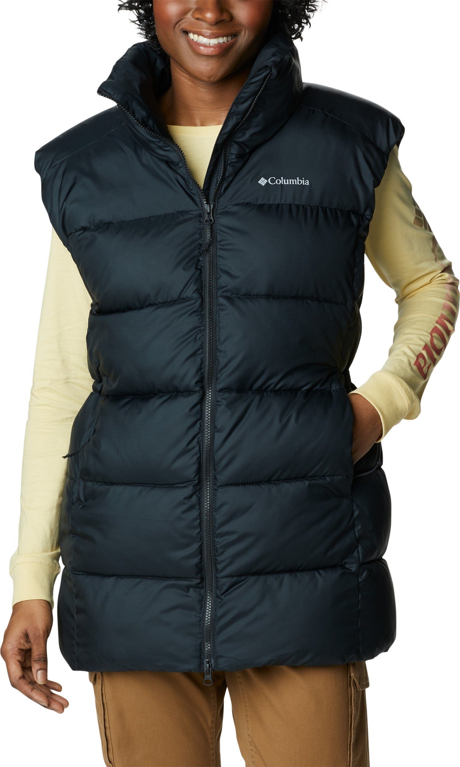 Columbia Steppweste Puffect Mid Vest Black