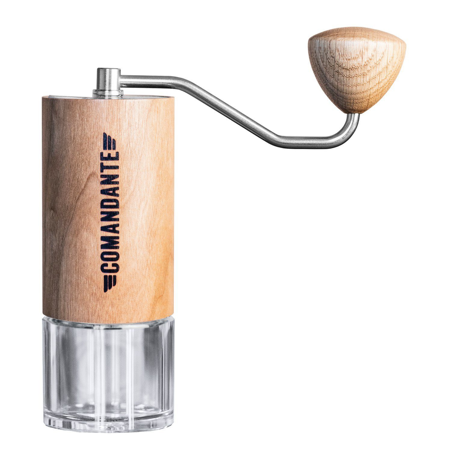 Comandante Kaffeemühle C40 MK4 Nitro Blade American Cherry, Kegelmahlwerk