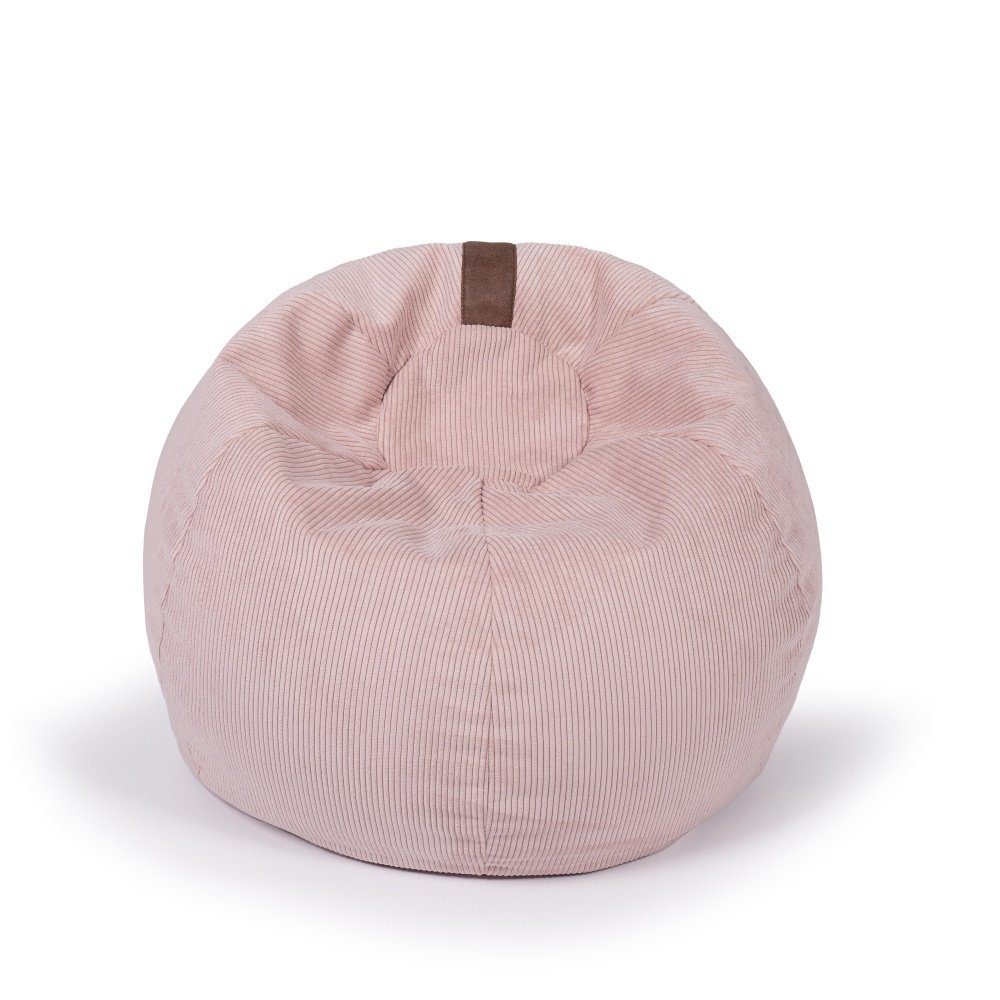 pushbag Sitzsack kids BAG100 corduroy, für Kinder, waschbar, D45 x H55 cm rosé