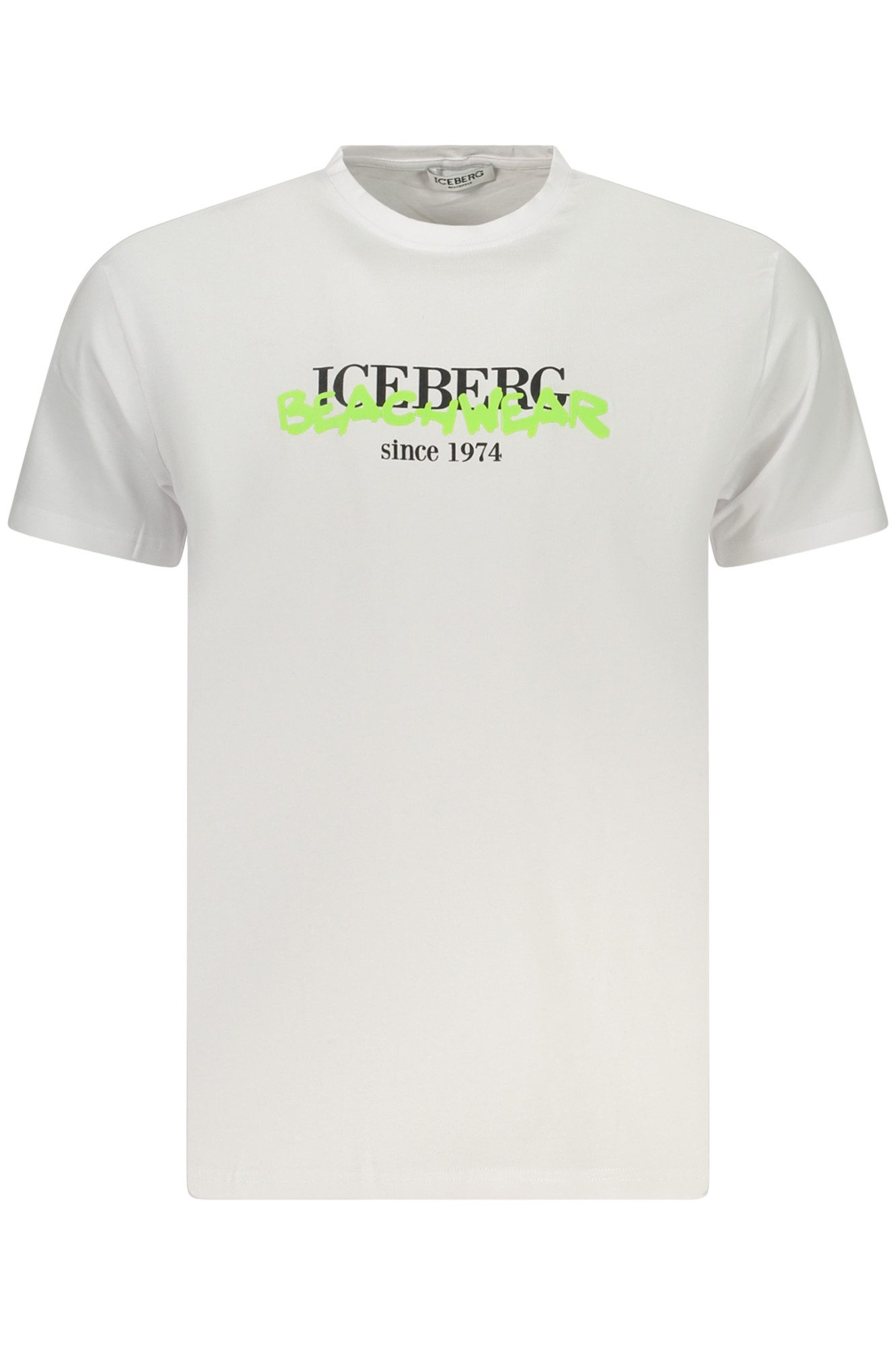 ICEBERG T-Shirt Stylisches Herren Kurzarm T-Shirt in Weiß mit