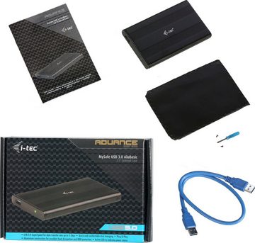 I-TEC Festplattenhülle MySafe Advance AluBasic 2.5