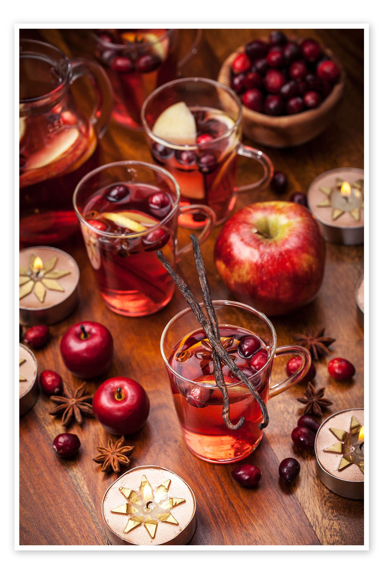 Posterlounge Wandbild Weihnachtstee, Editors Choice, erhältlich als Poster, Leinwandbild, Wandsticker oder Acrylglasbild